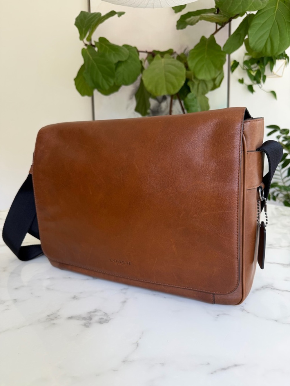 Coach Metropolitan Courier Leather Laptop Messenger Shoulder Bag Briefcase 72061 - Picture 3 of 16